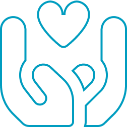 Hands Holding Heart Icon